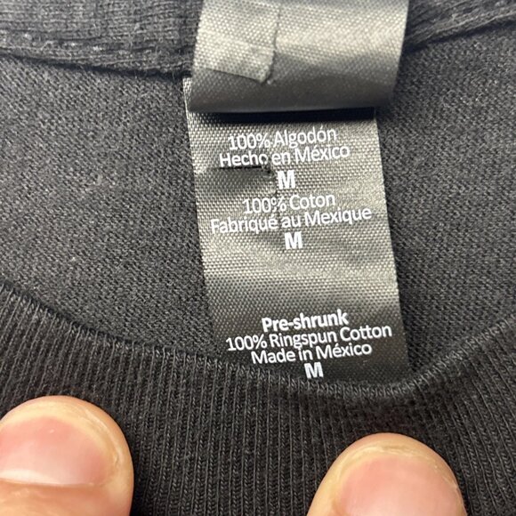 Three Days Grace Outsider Men’s Black 2019 Tour Crew Neck T-Shirt Men’s Medium - Picture 3 of 6